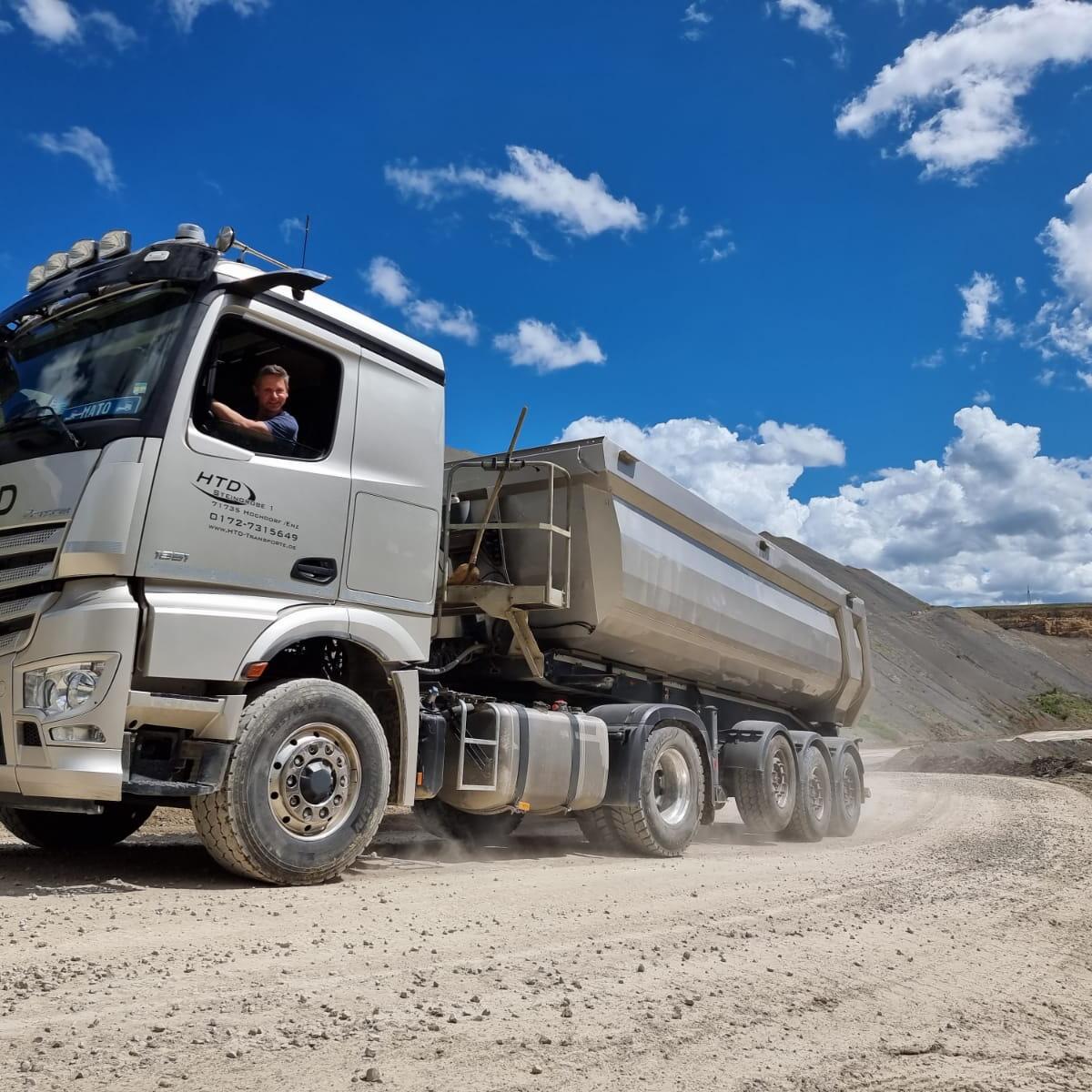 Baustofflieferung Schüttgüter